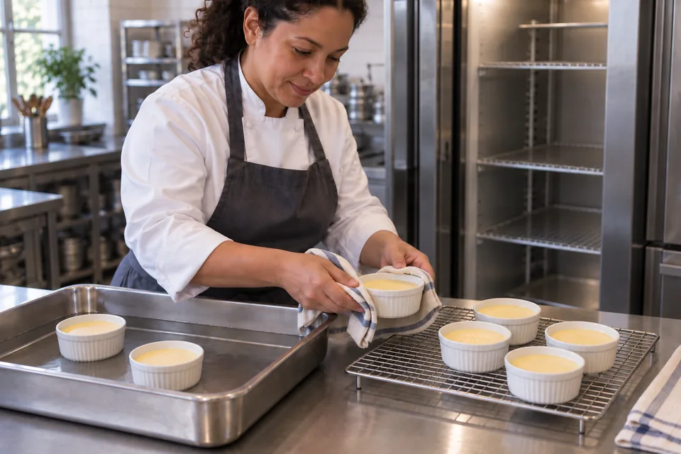 Crème brûlée: chill.