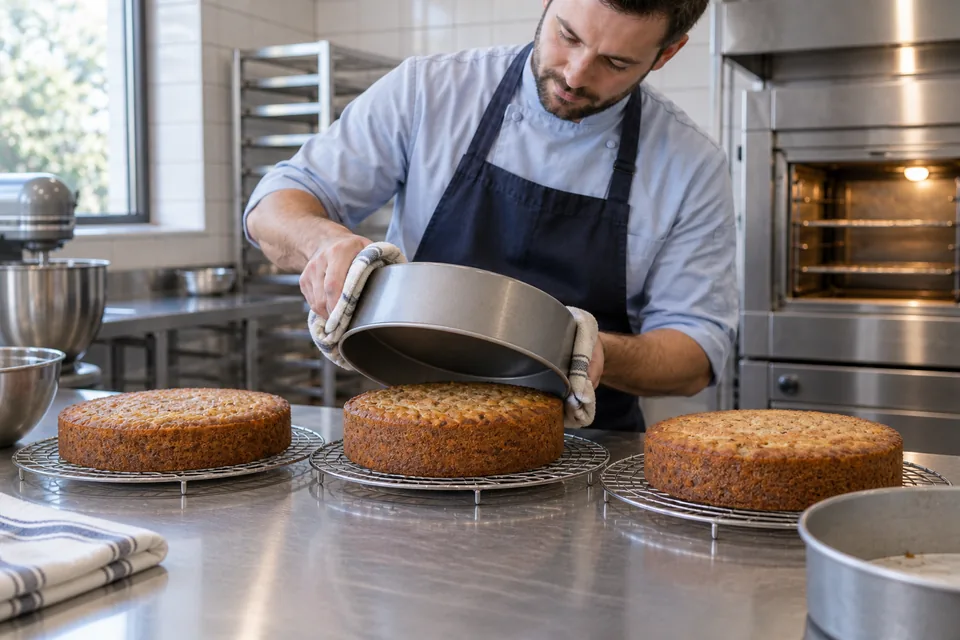 Banana, pineapple and pecan cake: cool.