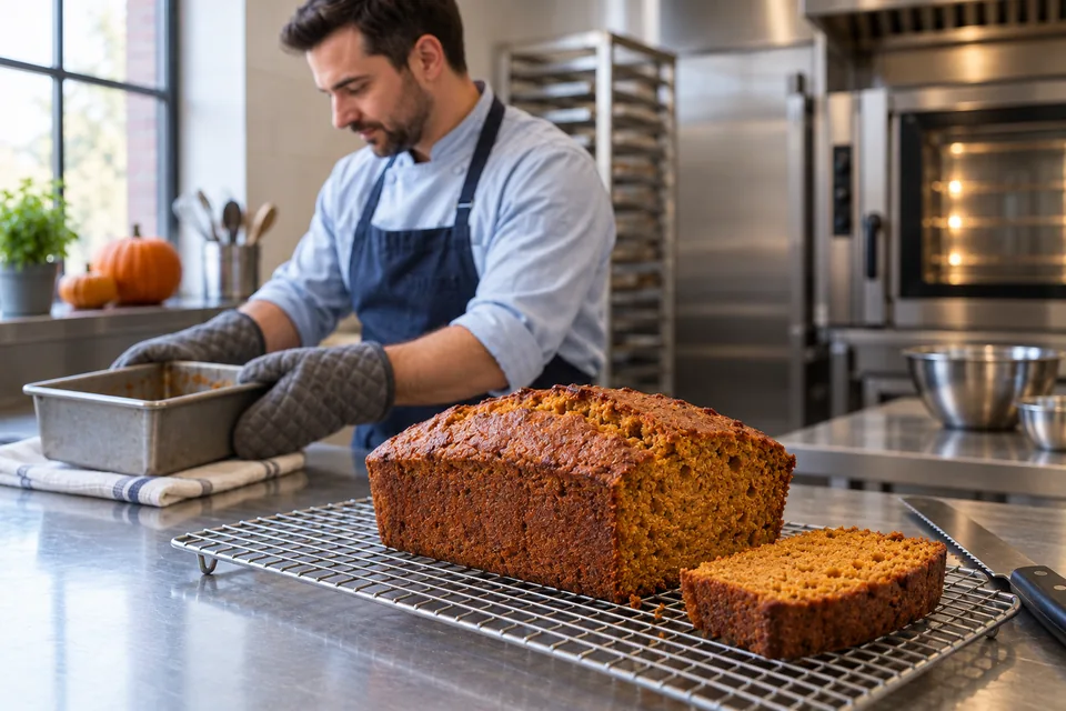 Pumpkin bread: cool.